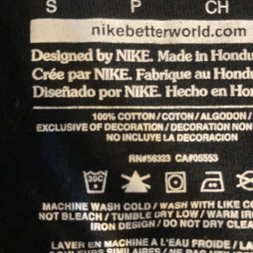 Nike Bleed Black and Gold Short Sleeve T-Shirt - Picture 4 of 5